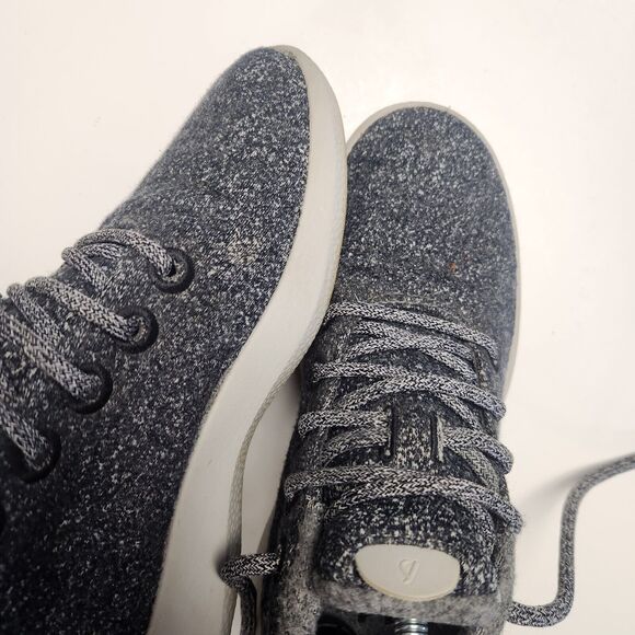 Allbirds Womens Mizzle Merino Wool Lace-Up Mid Sneakers  Size 7 - Picture 6 of 8